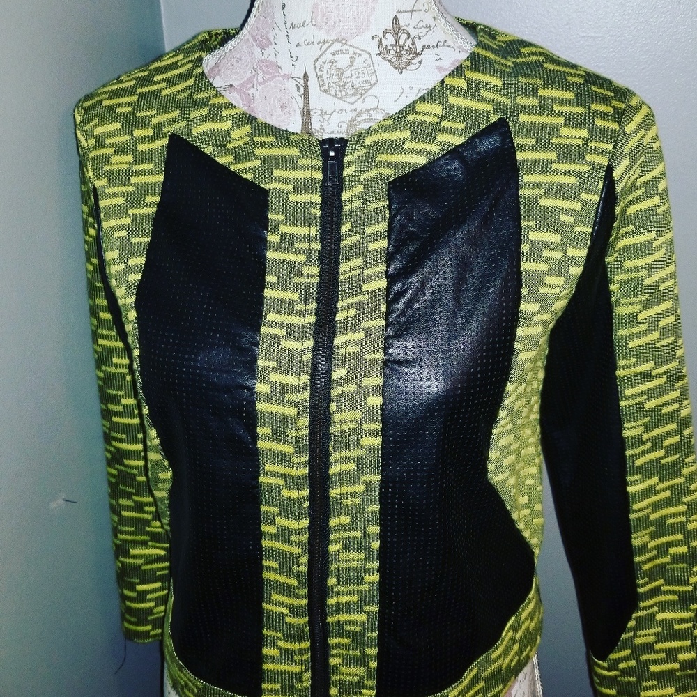 Lime Green Sporty Jacket